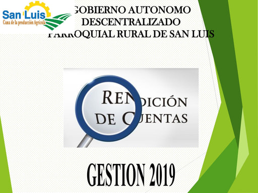 INFORME GENERAL RENDICIÓN DE CUENTAS 2019